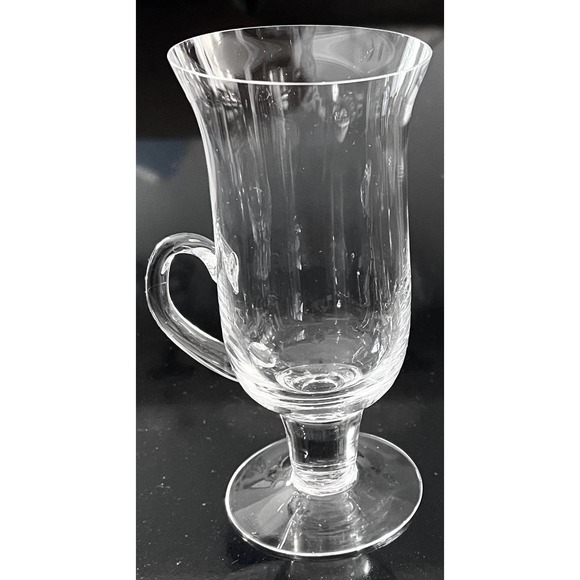 Dartington Irish Coffee Glass Mugs - Set of 2 - Picture 2 of 7